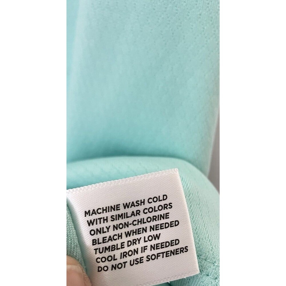 Lady Hagen Women Essentials Womens Sleeveless Golf Top V Neck Mint Green Large - Picture 5 of 6